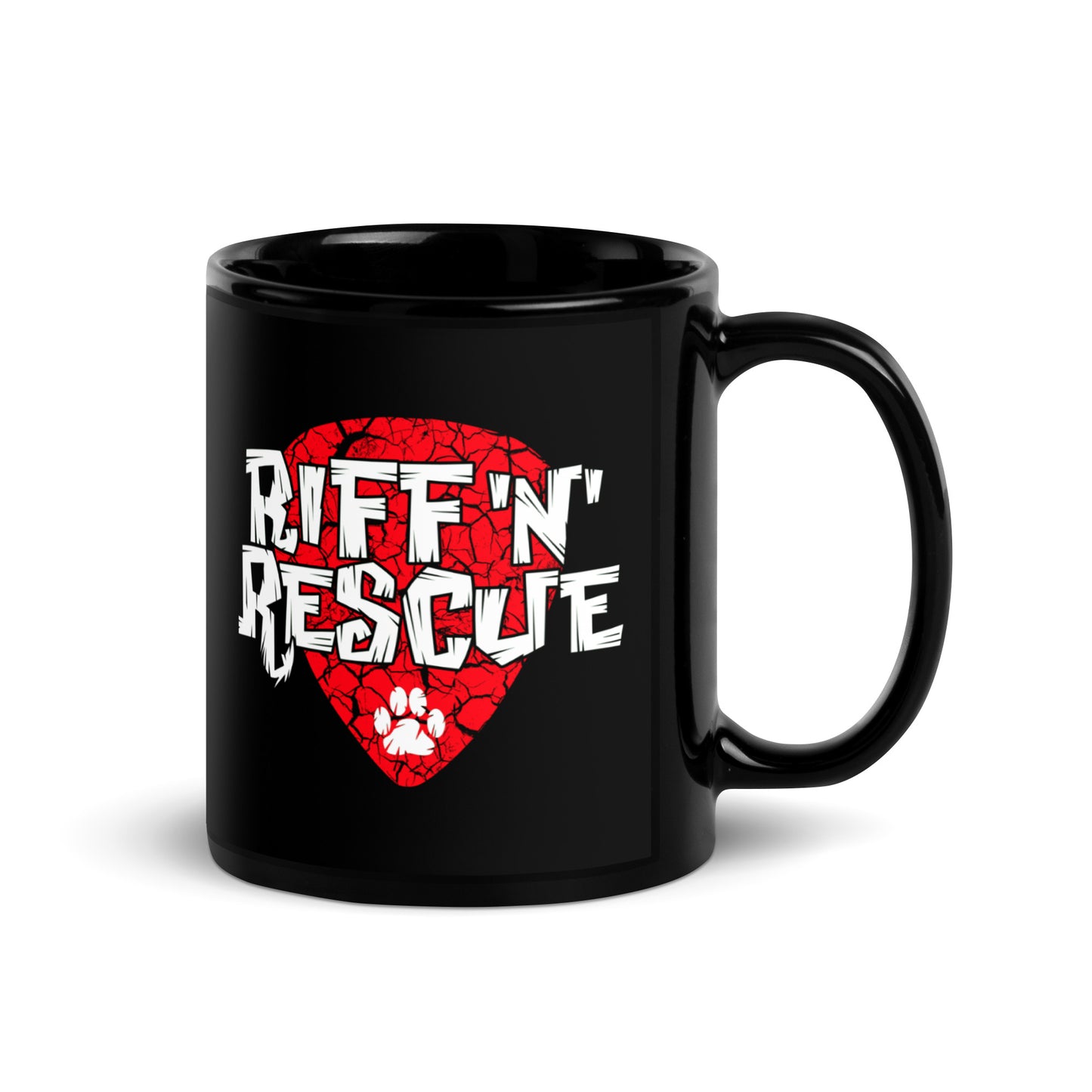 Krampus Black Glossy Mug