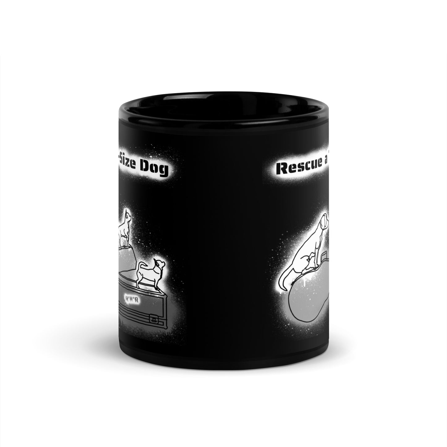 Tour Size Dog Mug