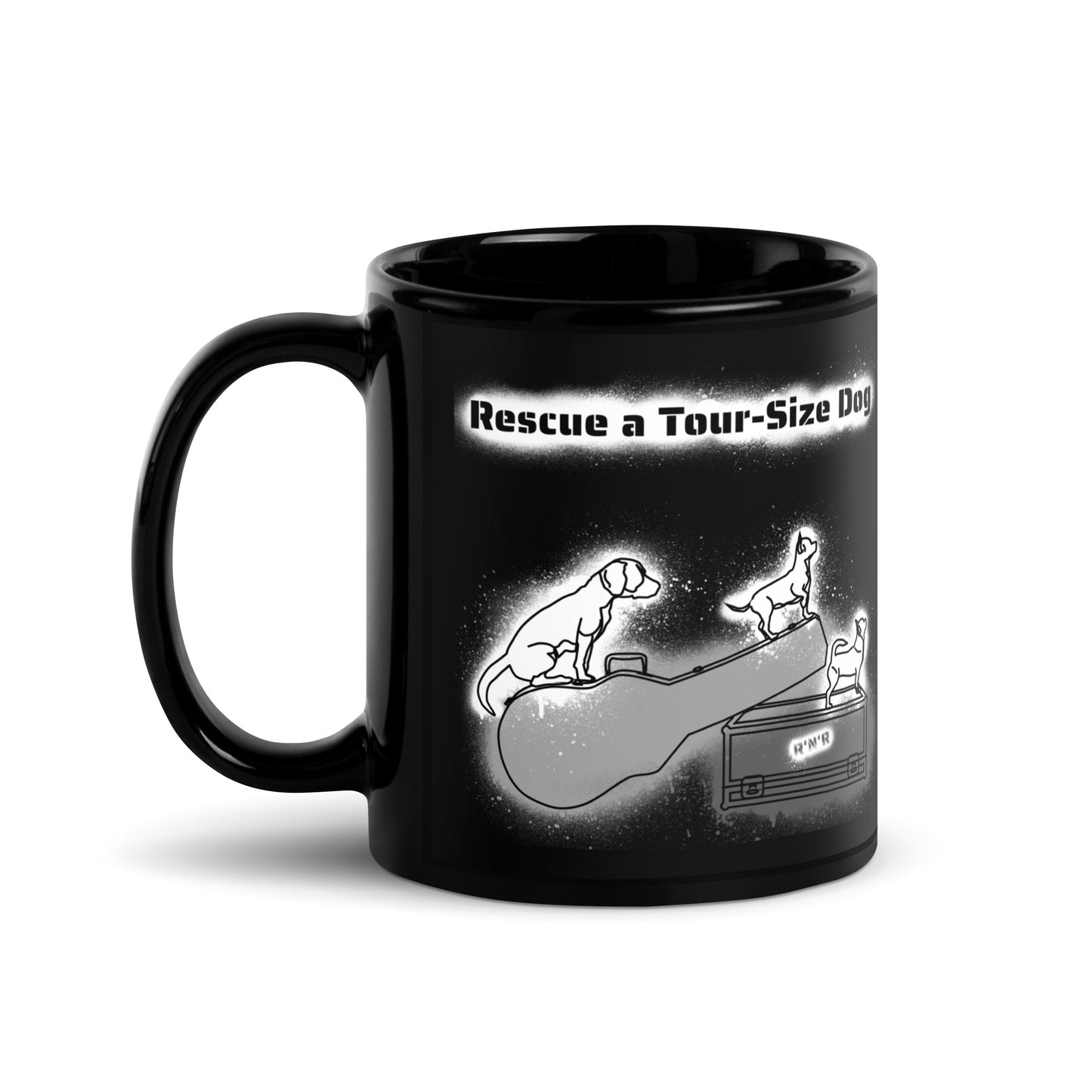 Tour Size Dog Mug