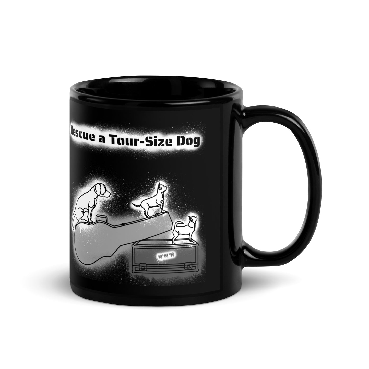 Tour Size Dog Mug