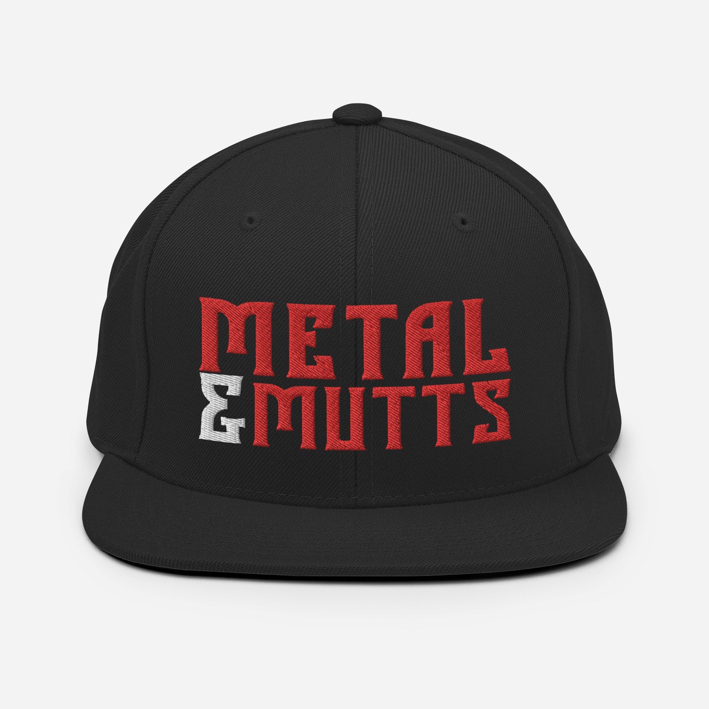 Metal and Mutts Snapback Hat