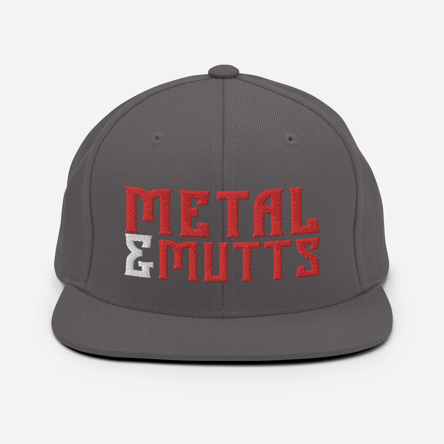 Metal and Mutts Snapback Hat
