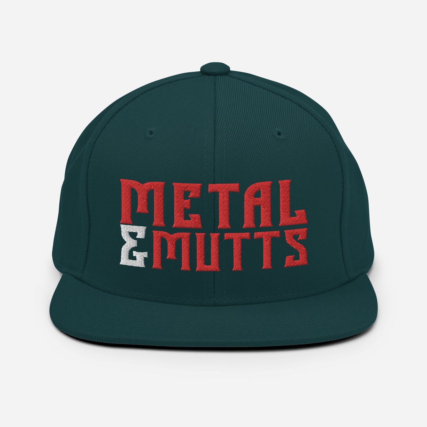 Metal and Mutts Snapback Hat