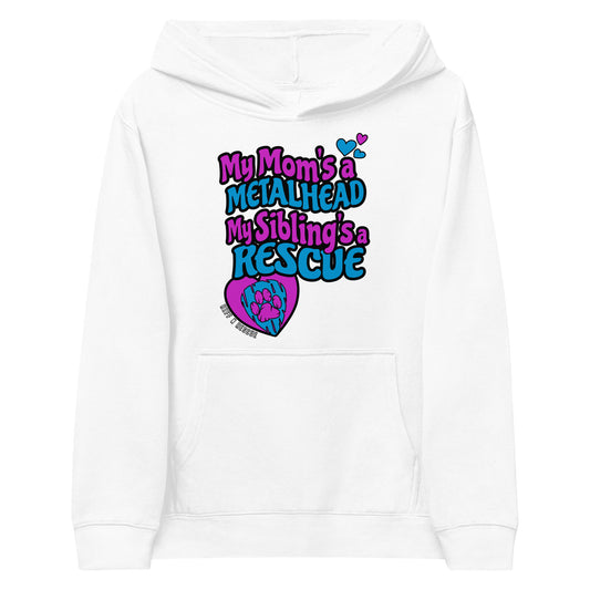 Rescue Sibling Kids fleece hoodie