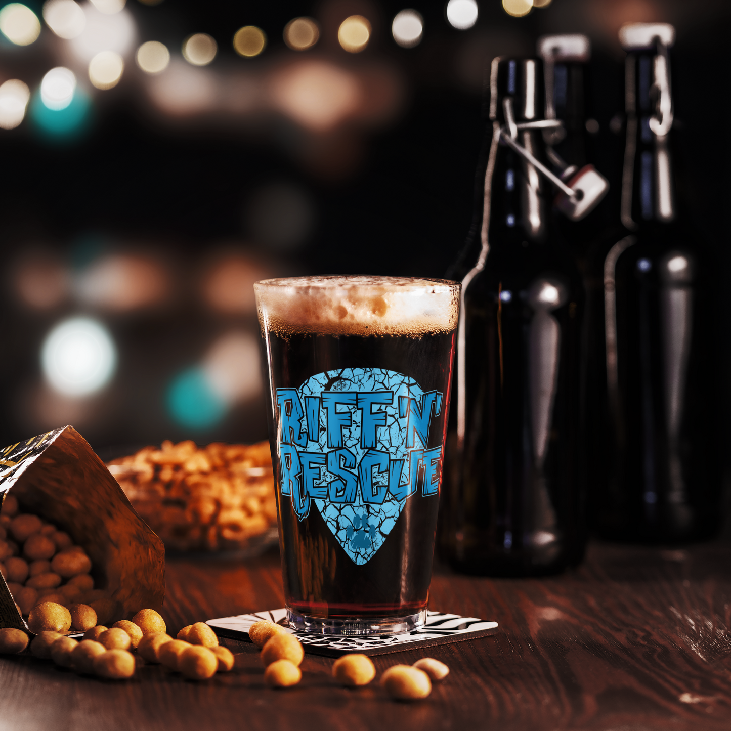 Crackle Blue Pint