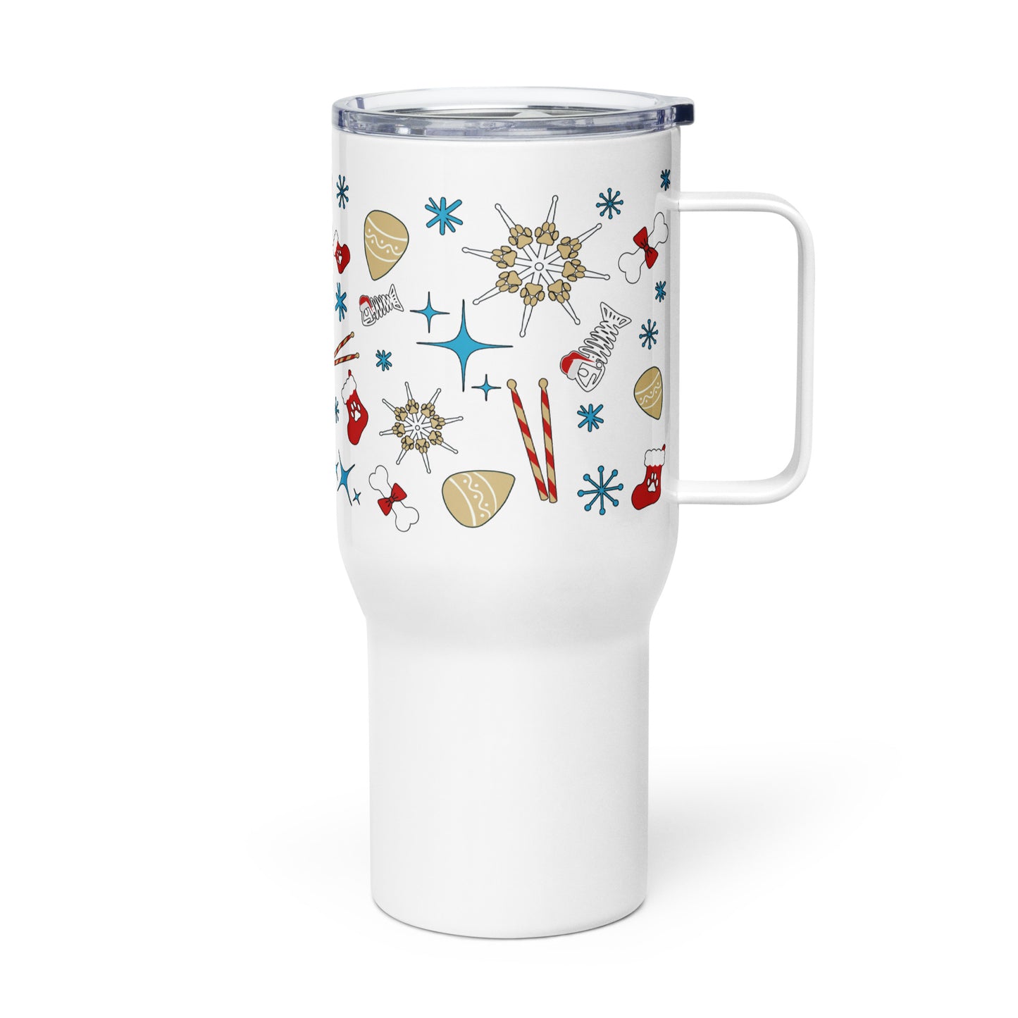 Xmas Icons Travel Mug