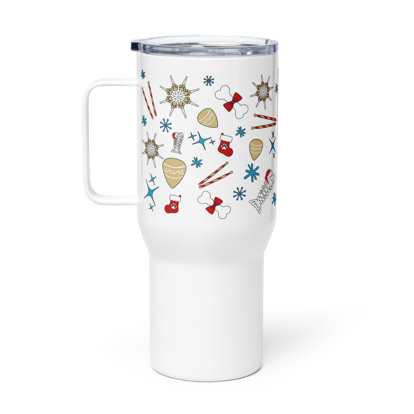 Xmas Icons Travel Mug