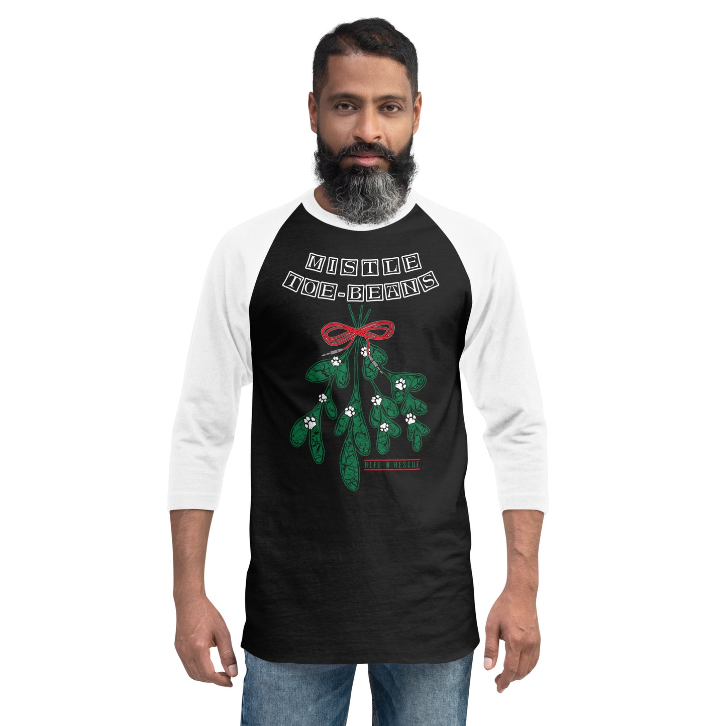 Mistletoe Beans Raglan