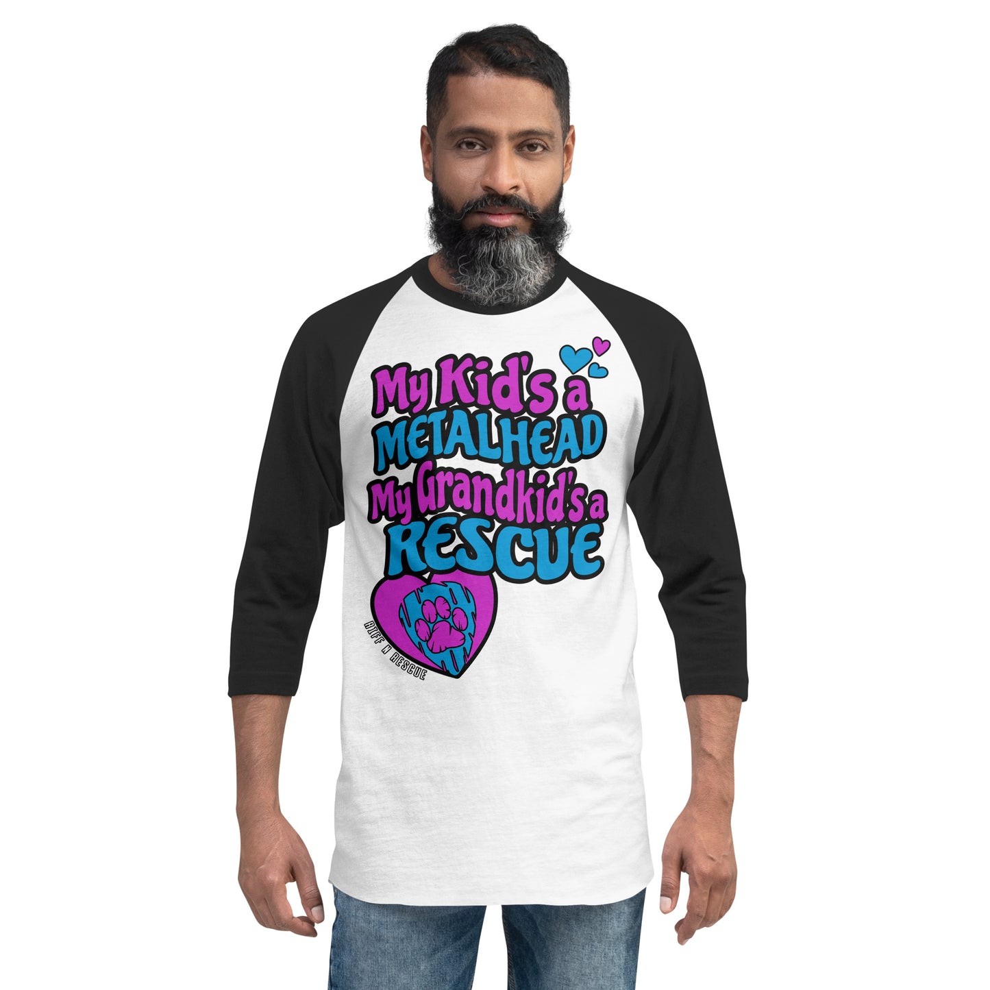 Rescue Grandparent Raglan