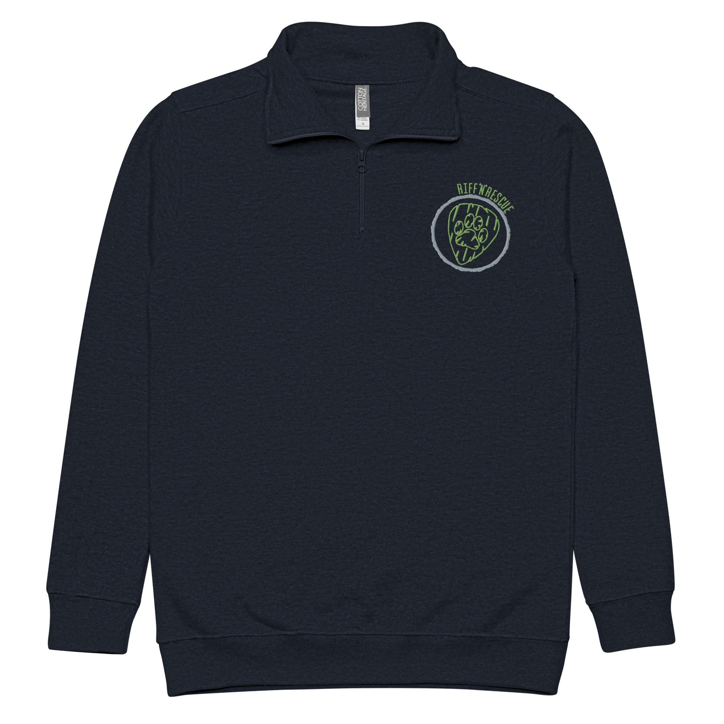 Bang Heads/Wag Tails Embroidered 1/4 Zip