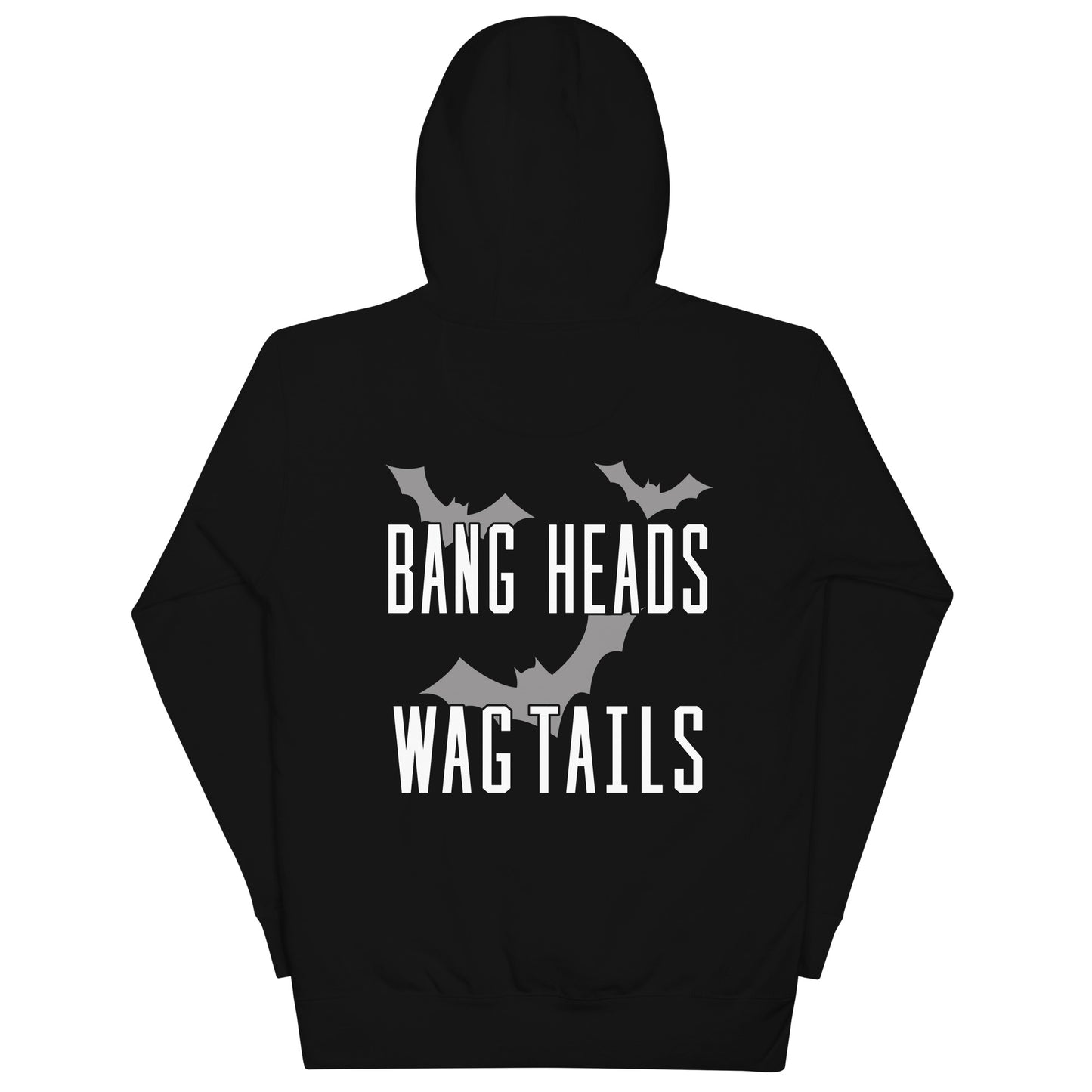 Riff Bat Unisex Hoodie (Front and Back)