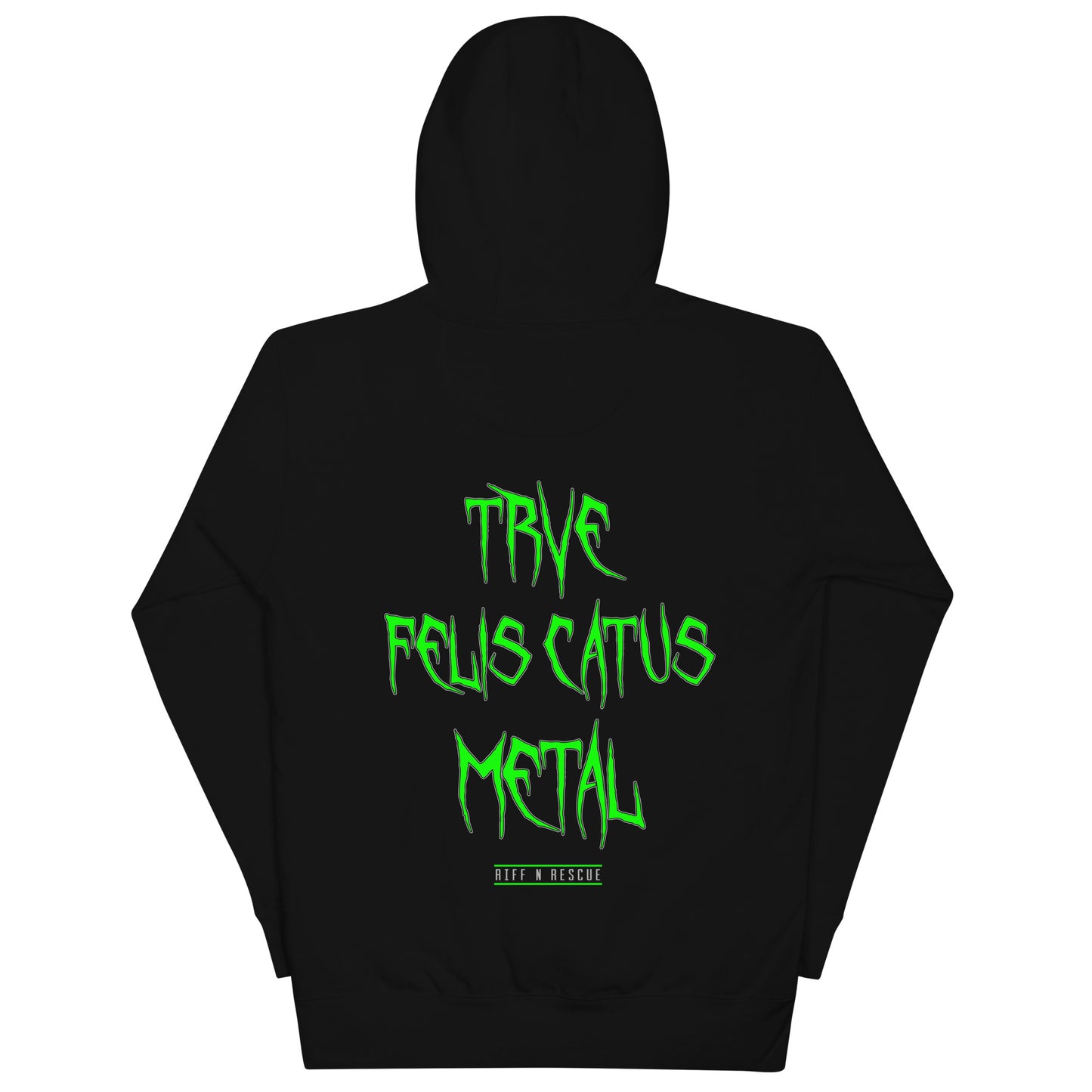 Trichobezoar AKA Hairball Green (Limited Edition Color) Unisex Hoodie (Front and Back)