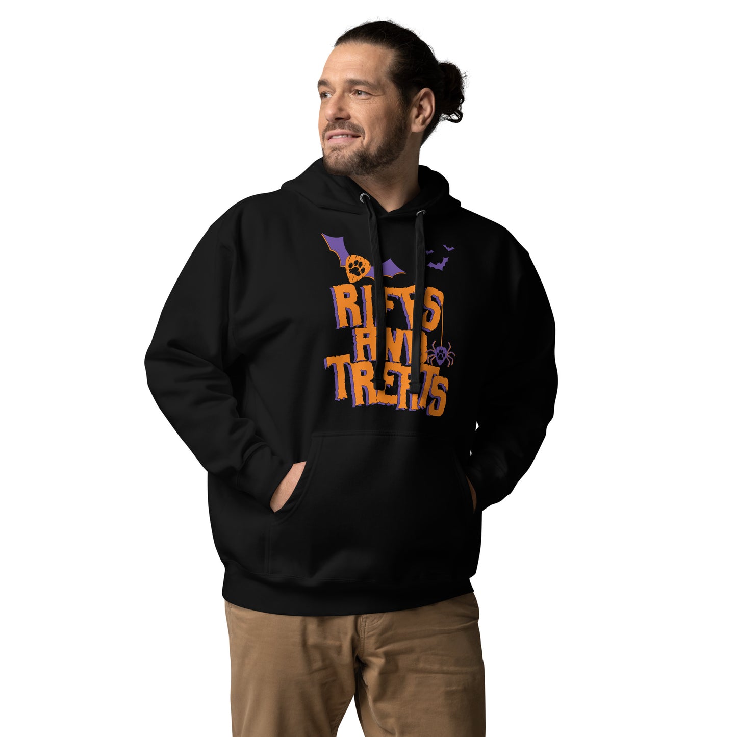 Riffs and Treats Unisex Hoodie (Front and Back)