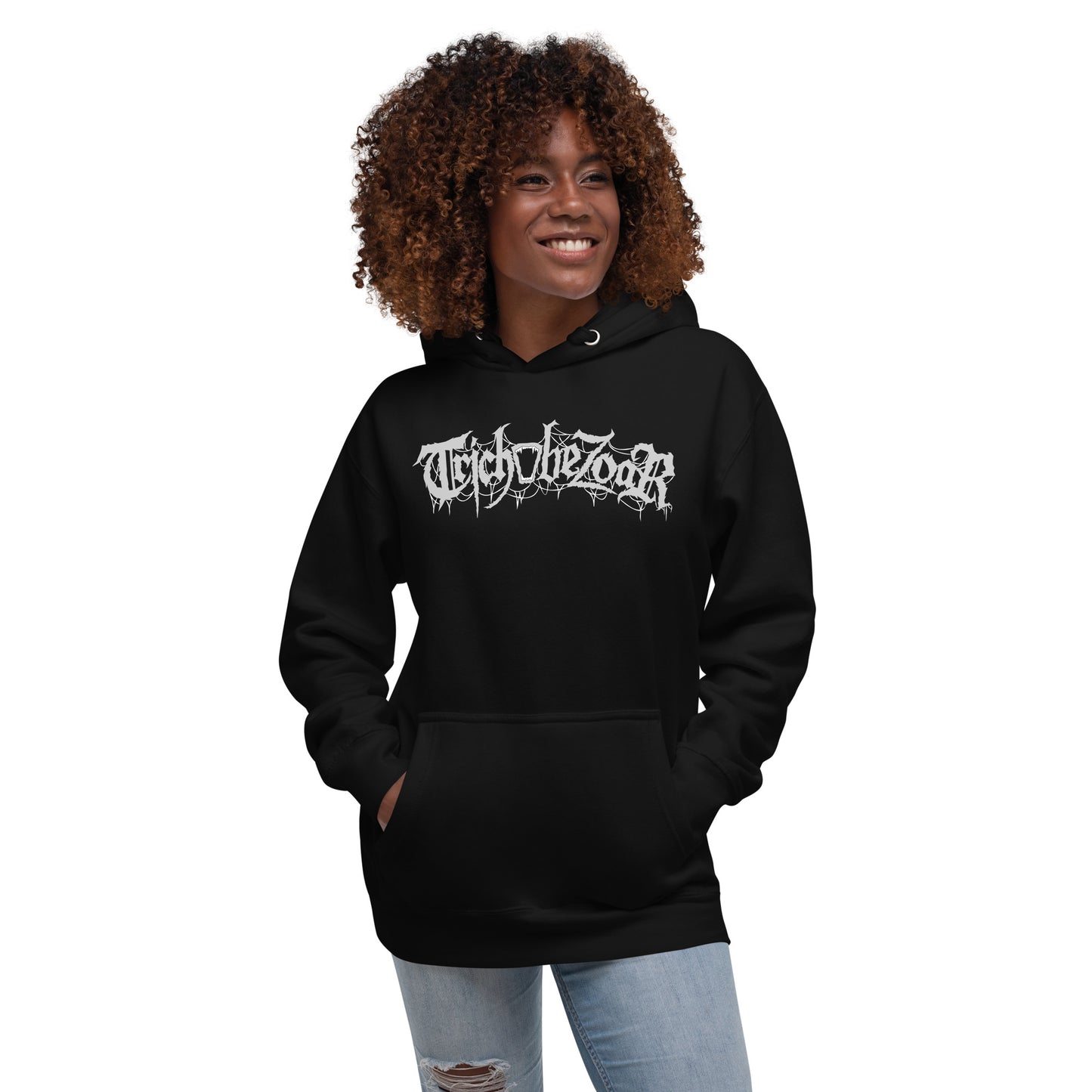 Trichobezoar AKA Hairball Unisex Hoodie (Front and Back)