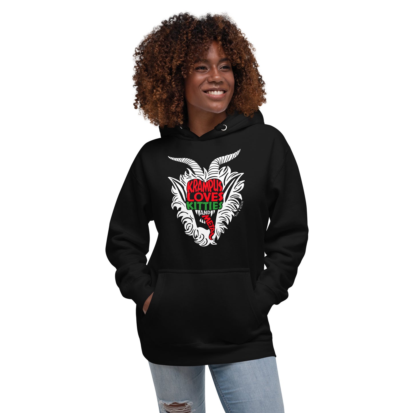 Krampus Kitties Unisex Hoodie