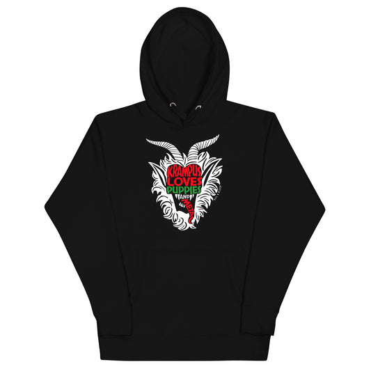 Krampus Puppies Unisex Hoodie
