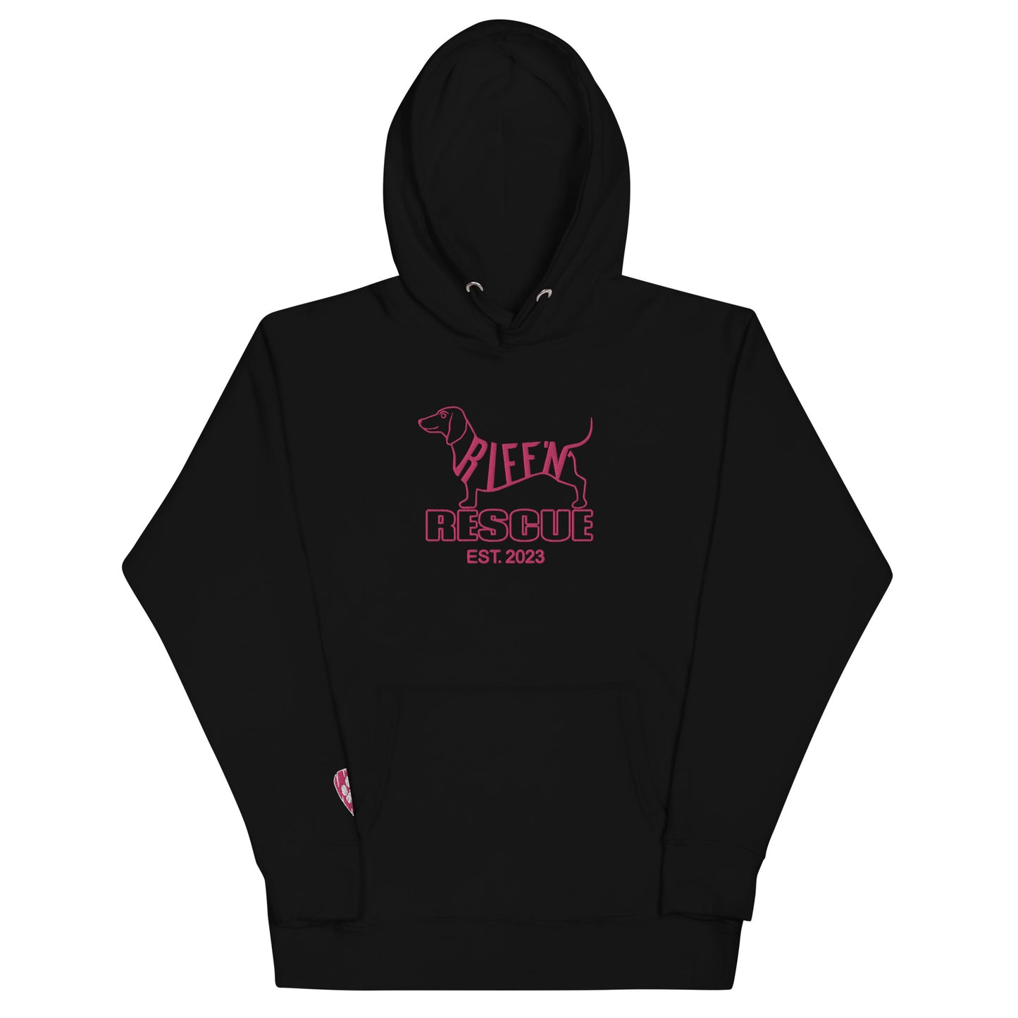 Weiner Pick Embroidered Unisex Hoodie (PINK)