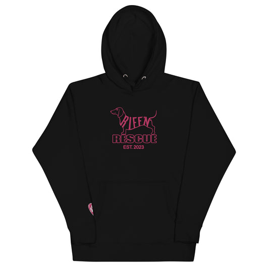 Weiner Pick Embroidered Unisex Hoodie (PINK)