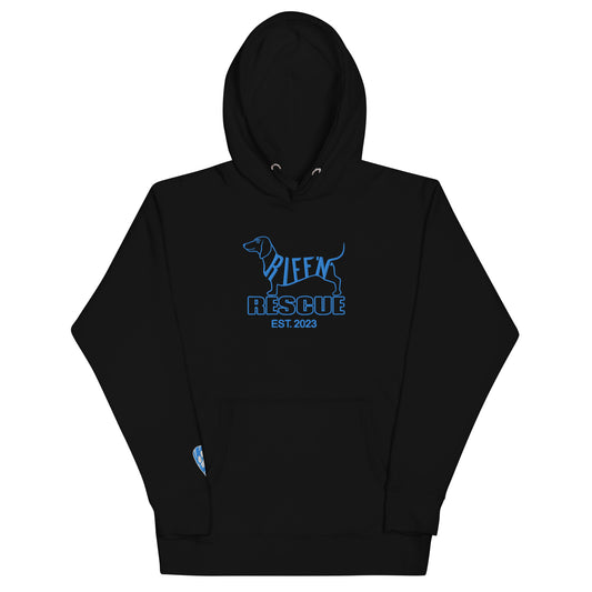 Weiner Pick Embroidered Unisex Hoodie (BLUE)