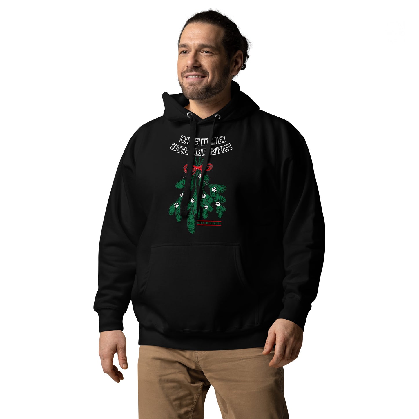 Mistletoe Beans Unisex Hoodie