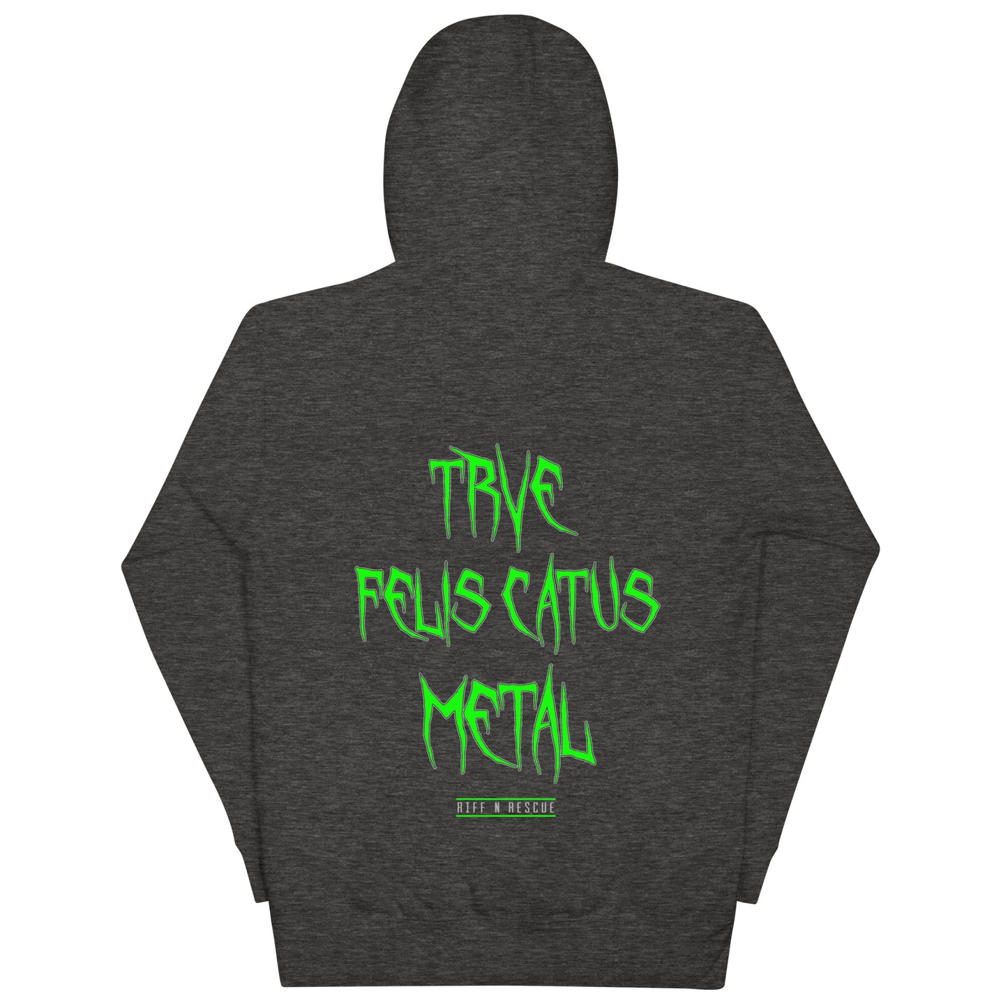 Trichobezoar AKA Hairball Green (Limited Edition Color) Unisex Hoodie (Front and Back)
