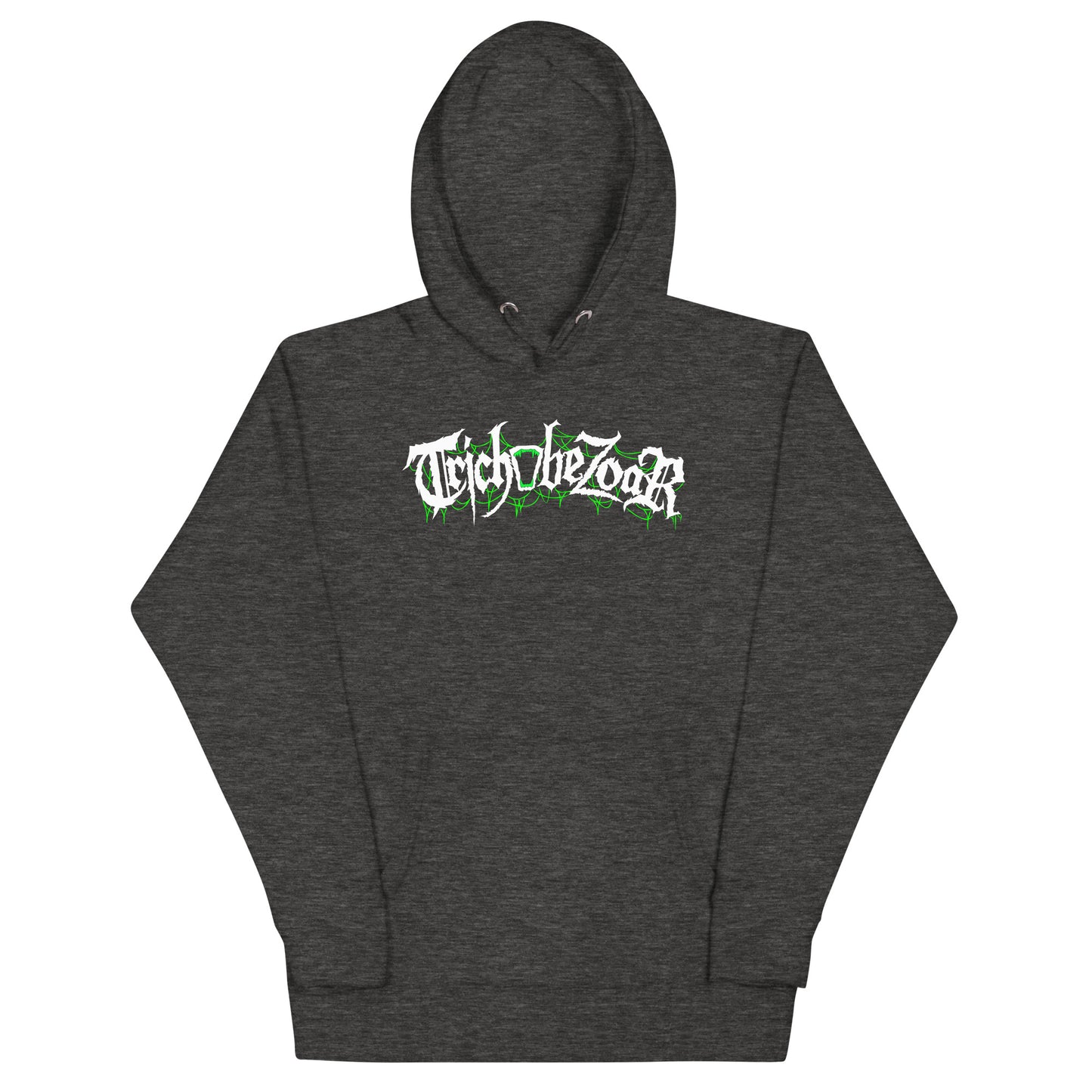 Trichobezoar AKA Hairball Green (Limited Edition Color) Unisex Hoodie (Front and Back)