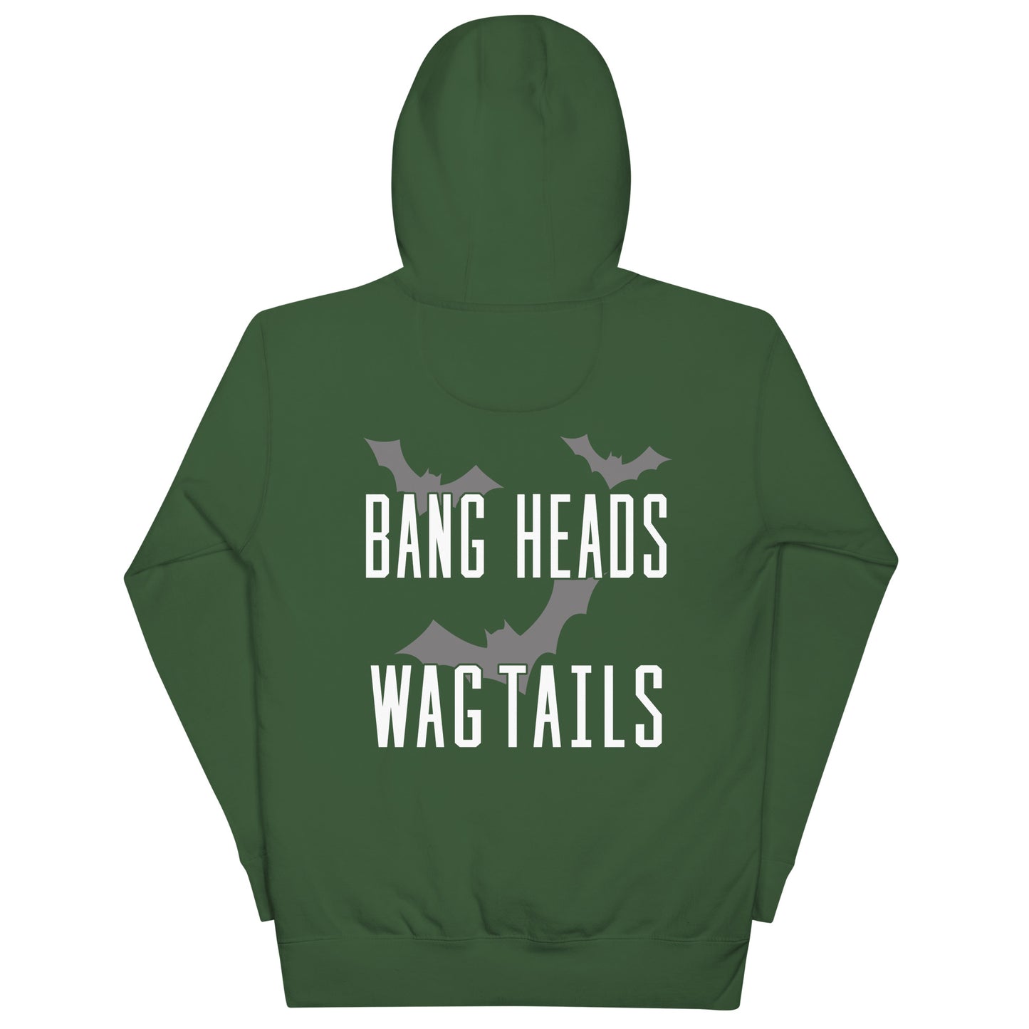 Riff Bat Unisex Hoodie (Front and Back)