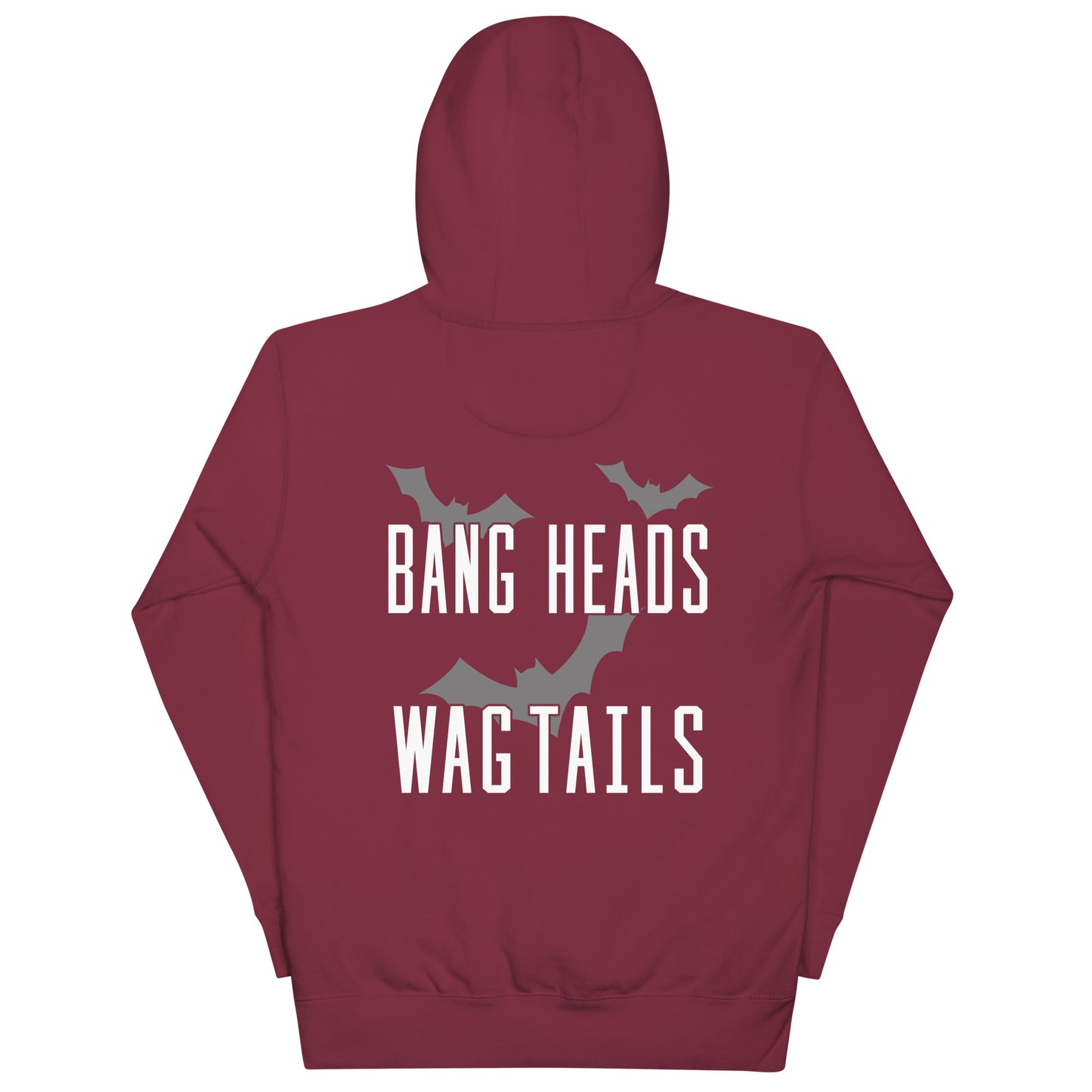 Riff Bat Unisex Hoodie (Front and Back)