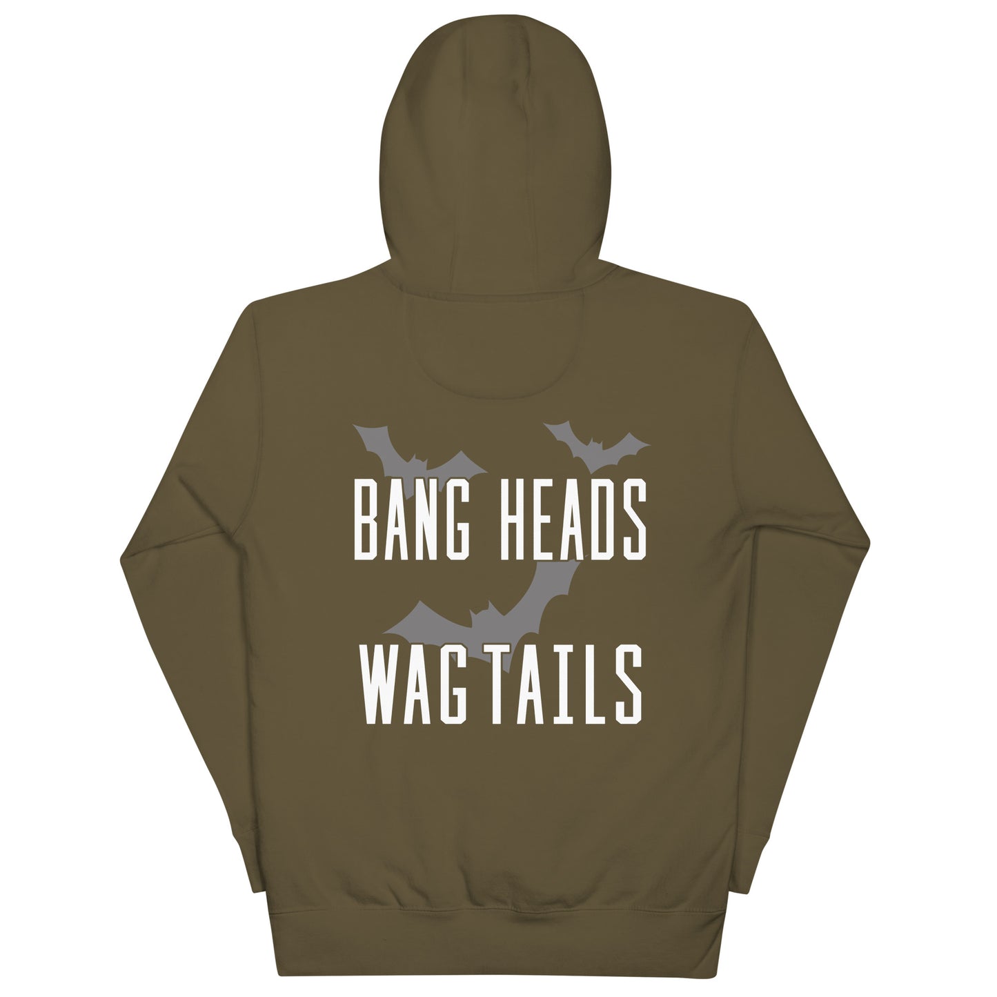 Riff Bat Unisex Hoodie (Front and Back)