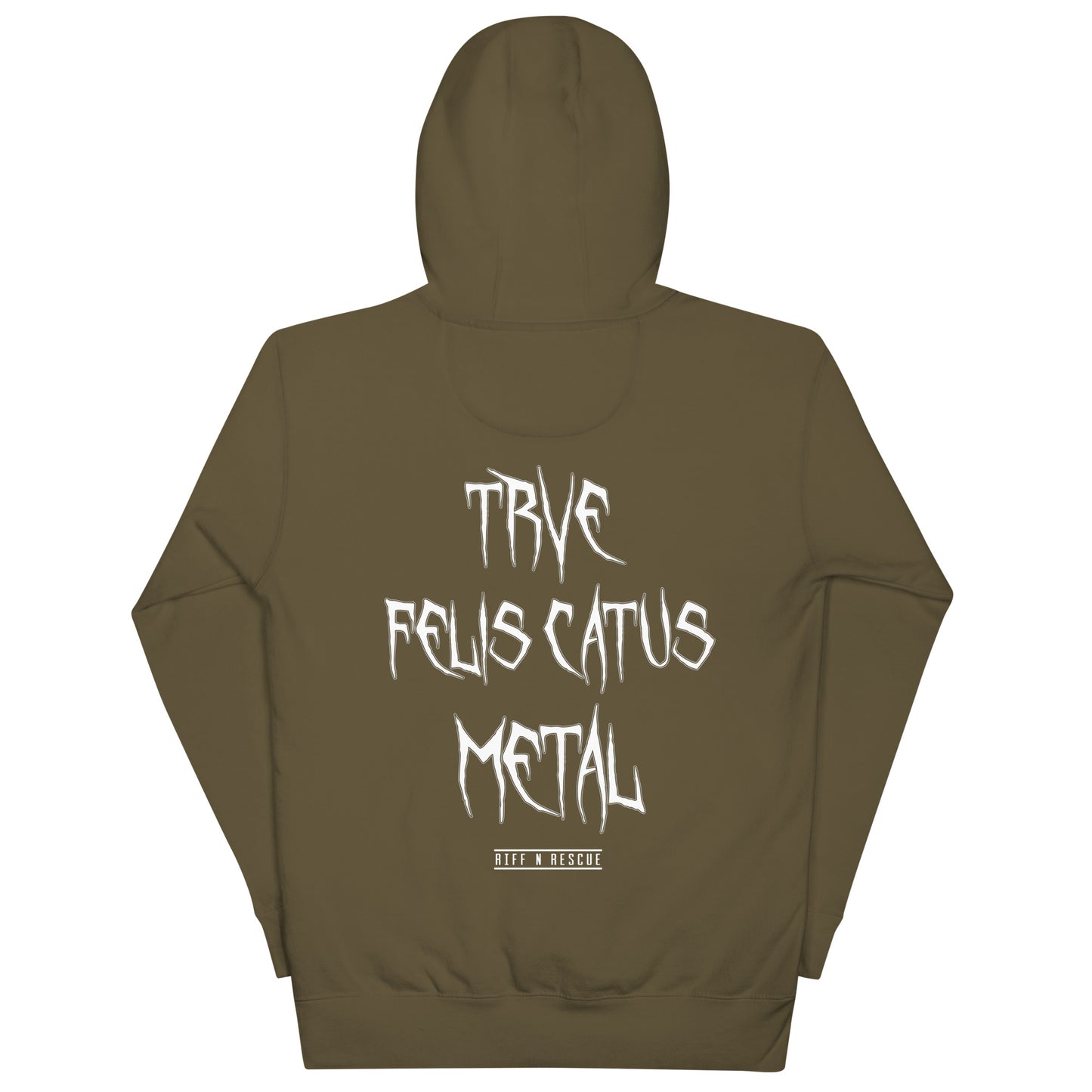 Trichobezoar AKA Hairball Unisex Hoodie (Front and Back)