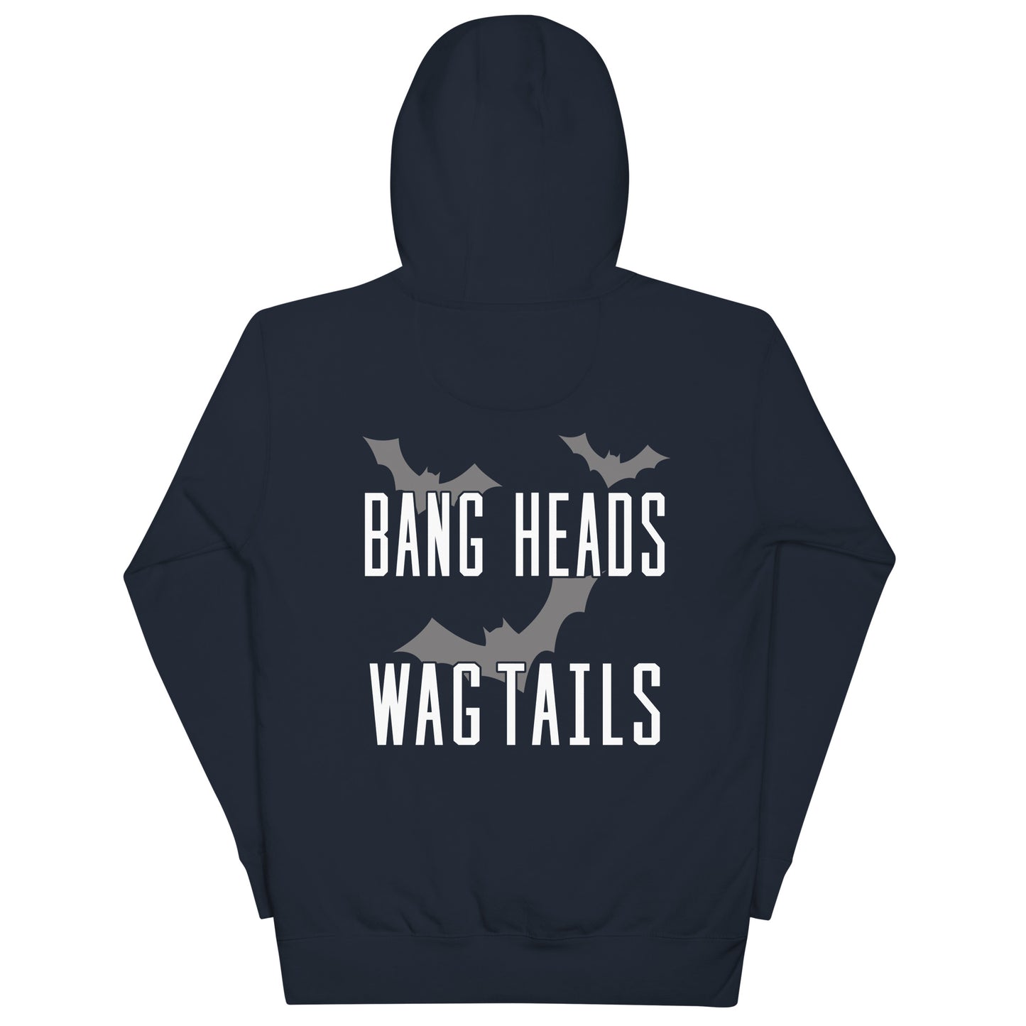 Riff Bat Unisex Hoodie (Front and Back)