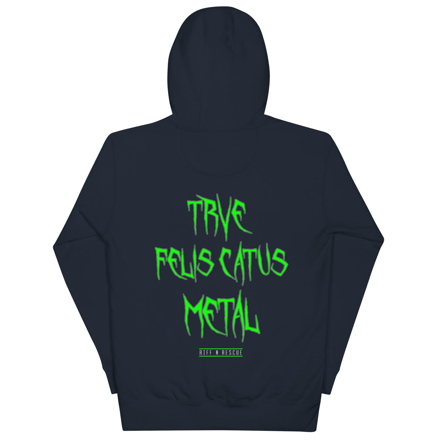 Trichobezoar AKA Hairball Green (Limited Edition Color) Unisex Hoodie (Front and Back)
