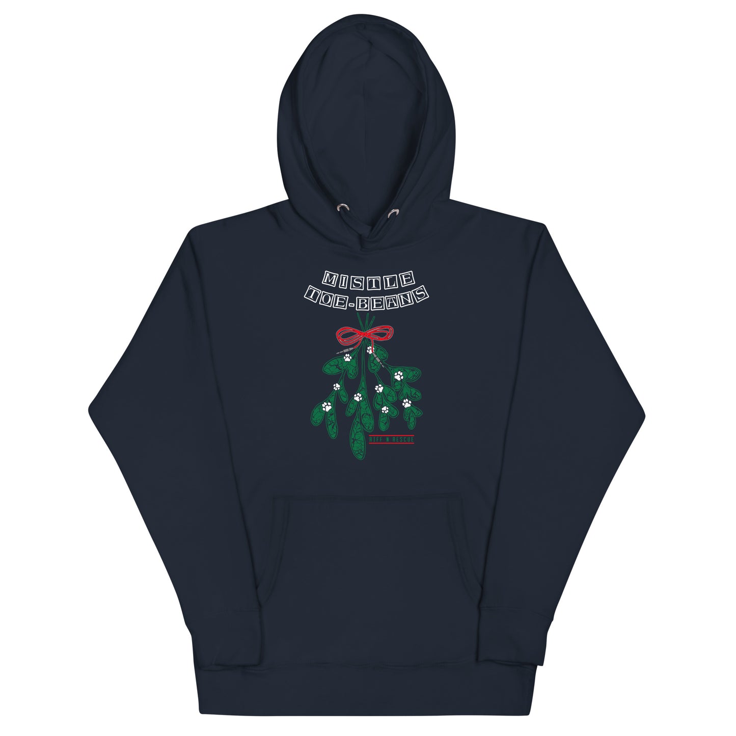 Mistletoe Beans Unisex Hoodie
