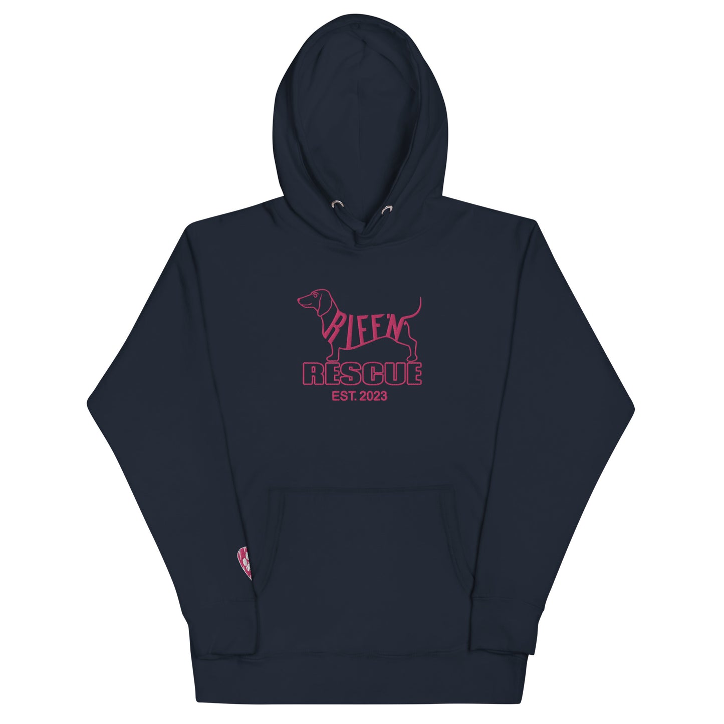Weiner Pick Embroidered Unisex Hoodie (PINK)