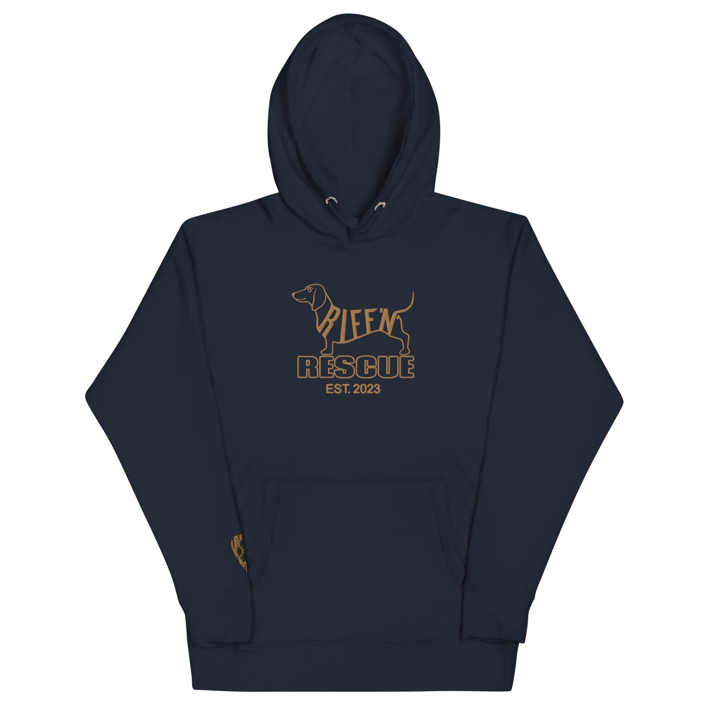Weiner Pick Embroidered Unisex Hoodie (GOLD)