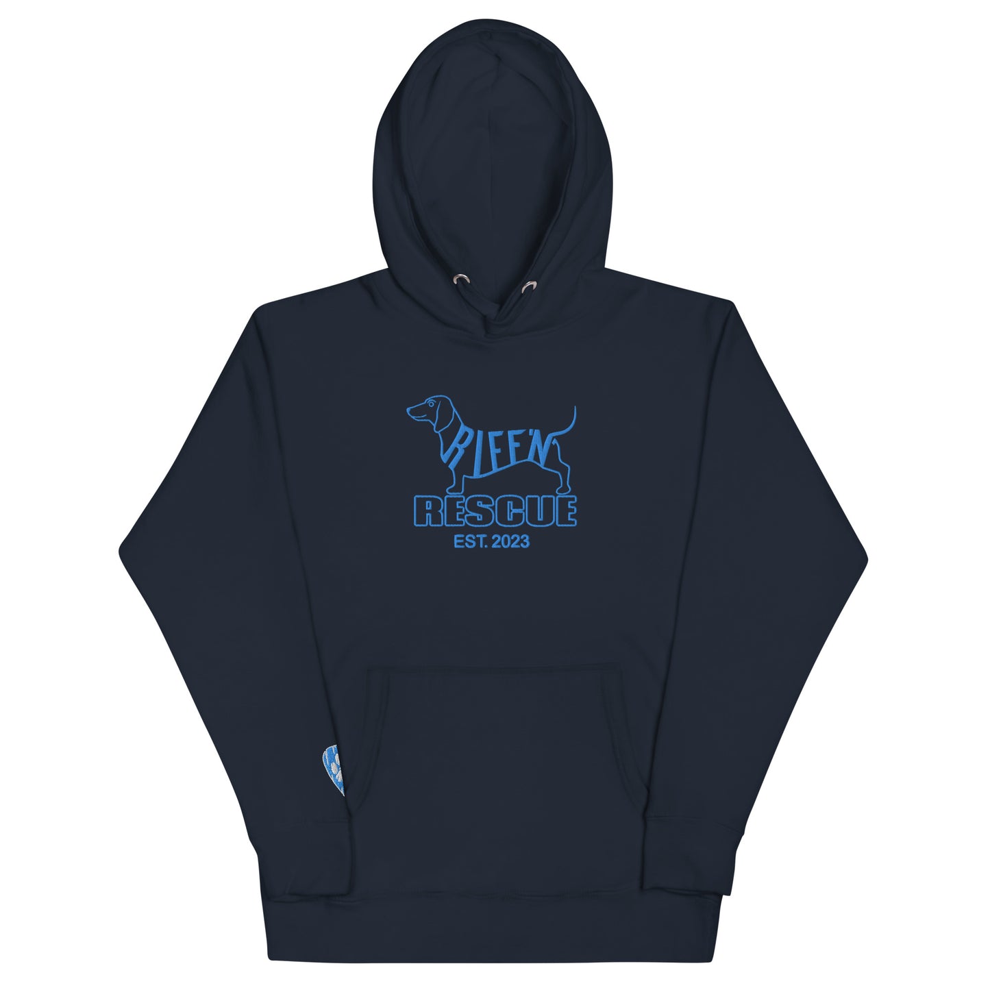 Weiner Pick Embroidered Unisex Hoodie (BLUE)