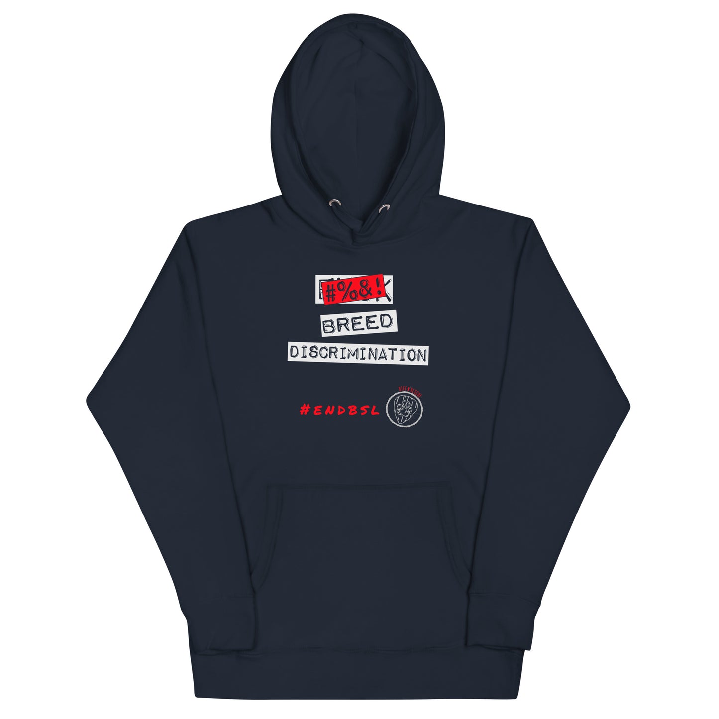 #%&! Breed Discrimination Unisex Hoodie