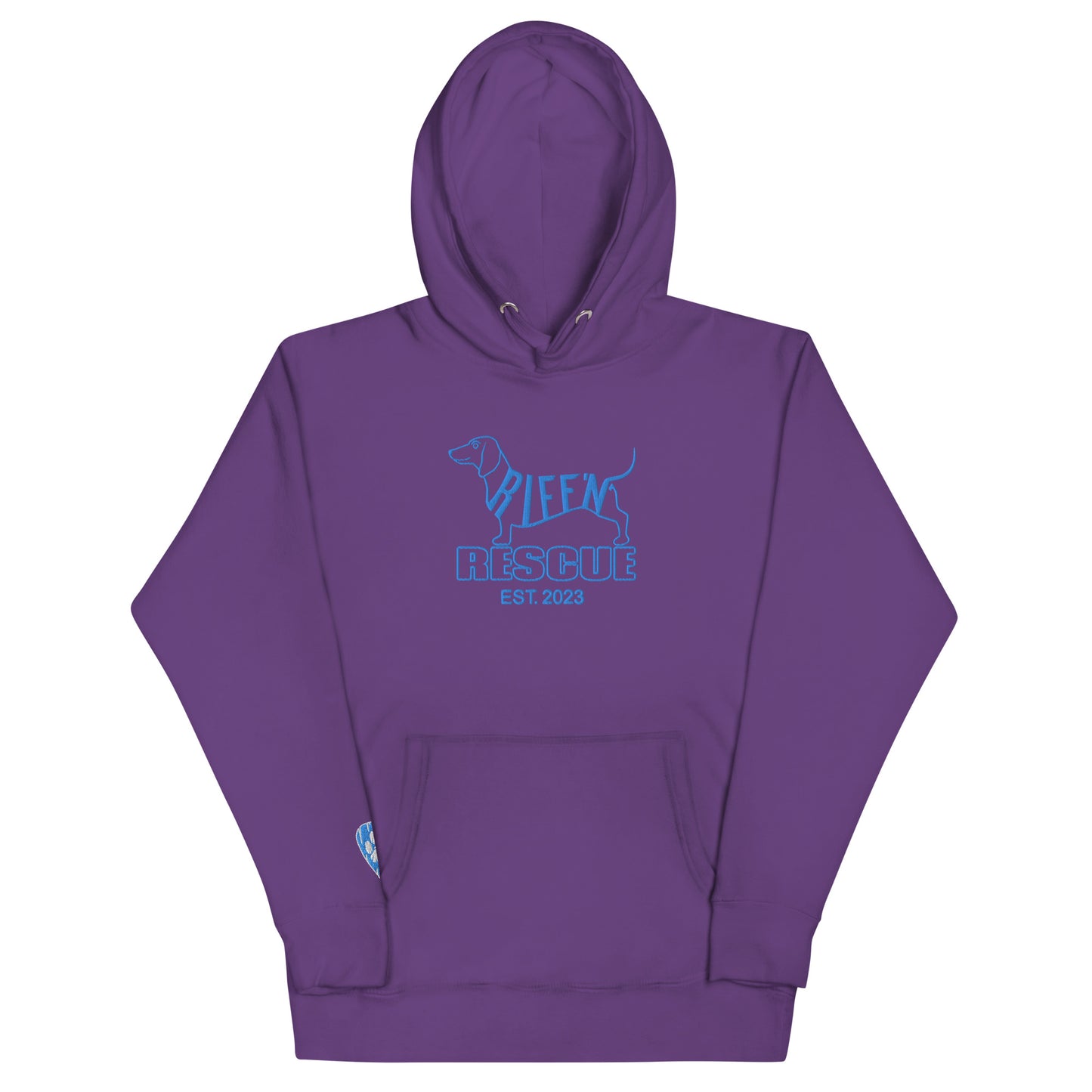 Weiner Pick Embroidered Unisex Hoodie (BLUE)