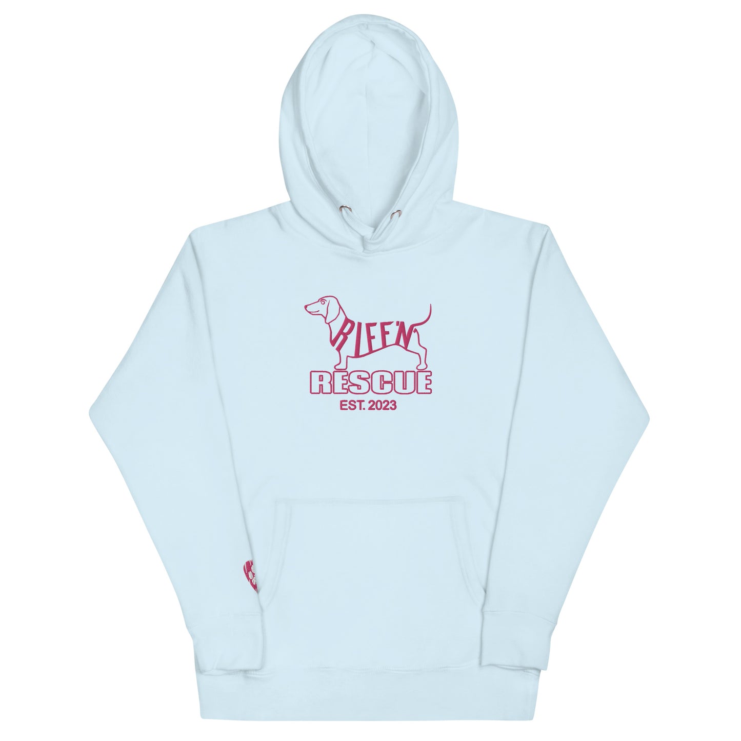 Weiner Pick Embroidered Unisex Hoodie (PINK)
