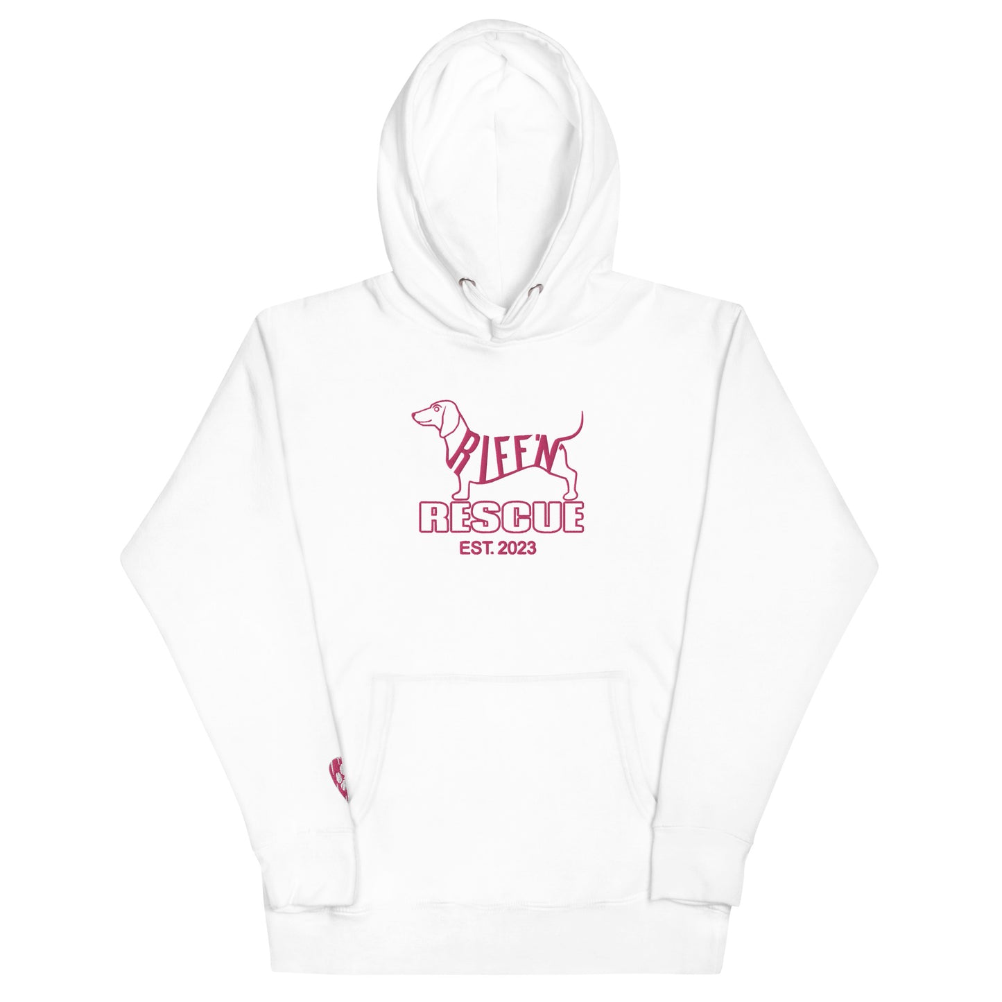 Weiner Pick Embroidered Unisex Hoodie (PINK)