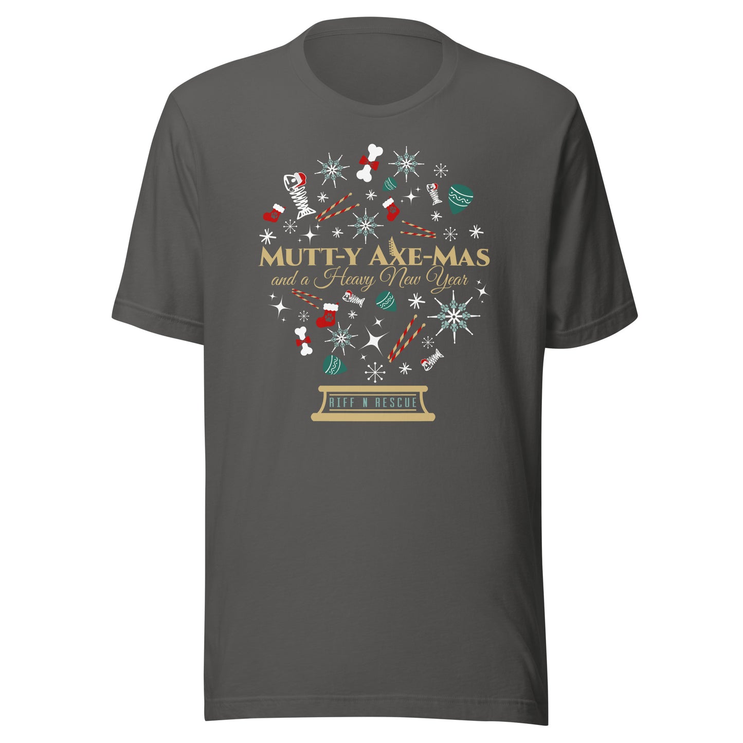 Xmas Snowglobe Unisex t-shirt