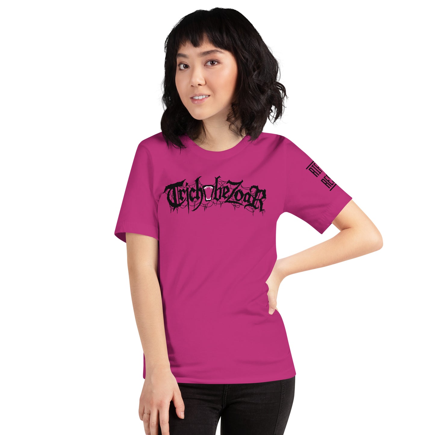Trichobezoar AKA Hairball Black Unisex t-shirt