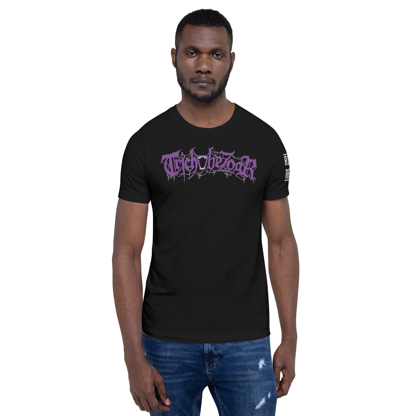 Trichobezoar AKA Hairball Purple Unisex t-shirt (Front Only)