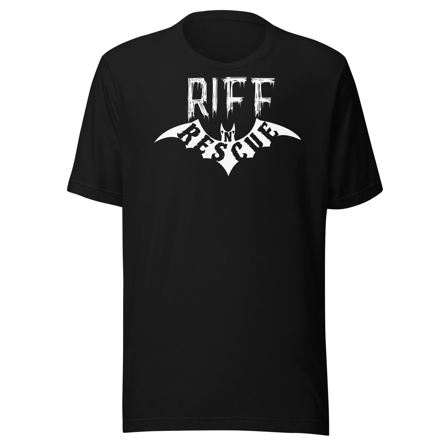 Riff Bat Unisex t-shirt (Front and Back)