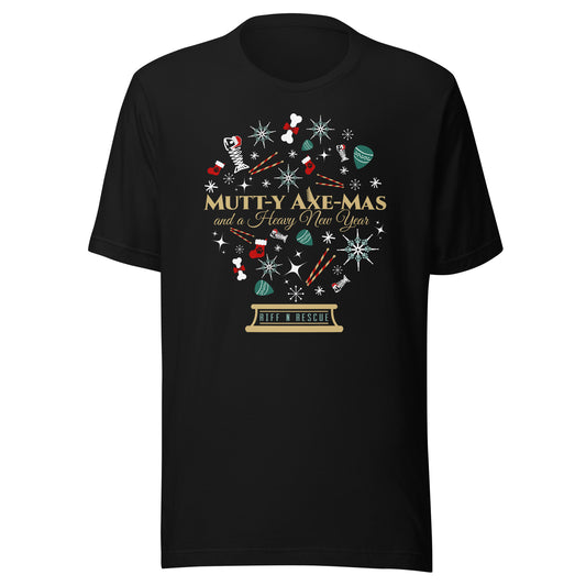 Xmas Snowglobe Unisex t-shirt
