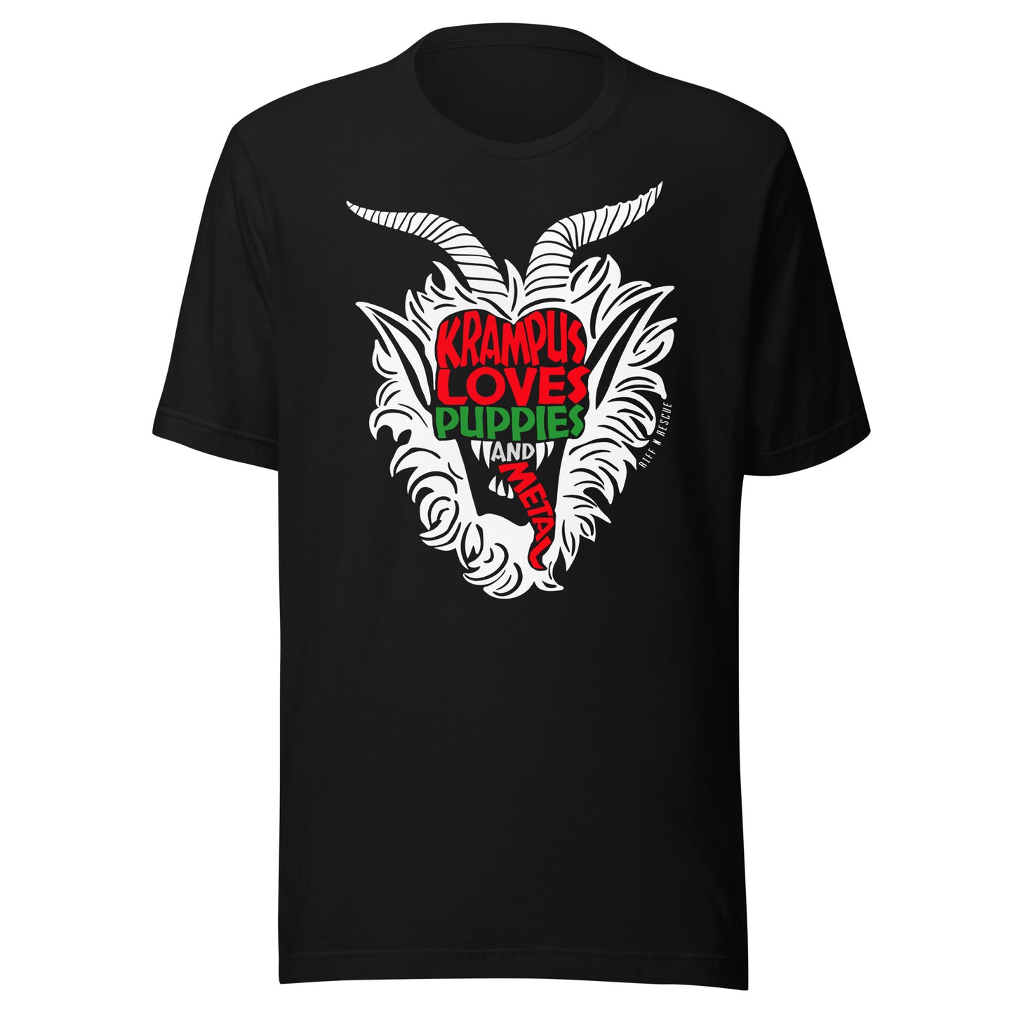 Krampus Puppies Unisex t-shirt
