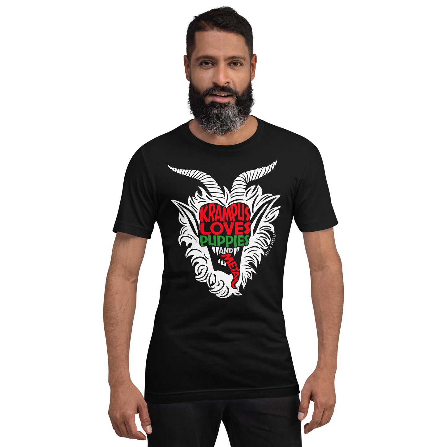 Krampus Puppies Unisex t-shirt