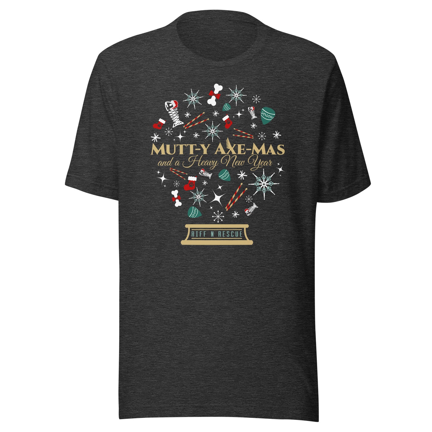Xmas Snowglobe Unisex t-shirt