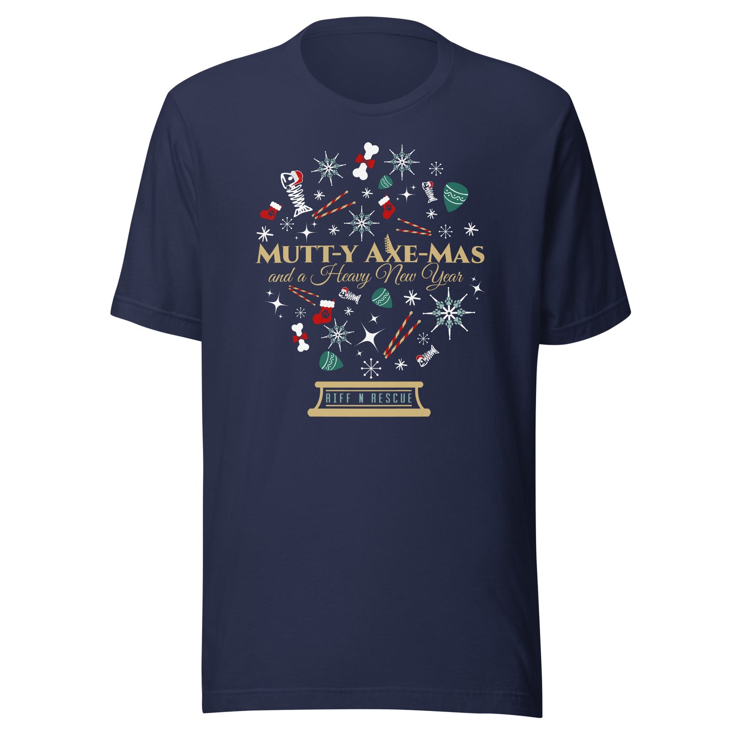 Xmas Snowglobe Unisex t-shirt