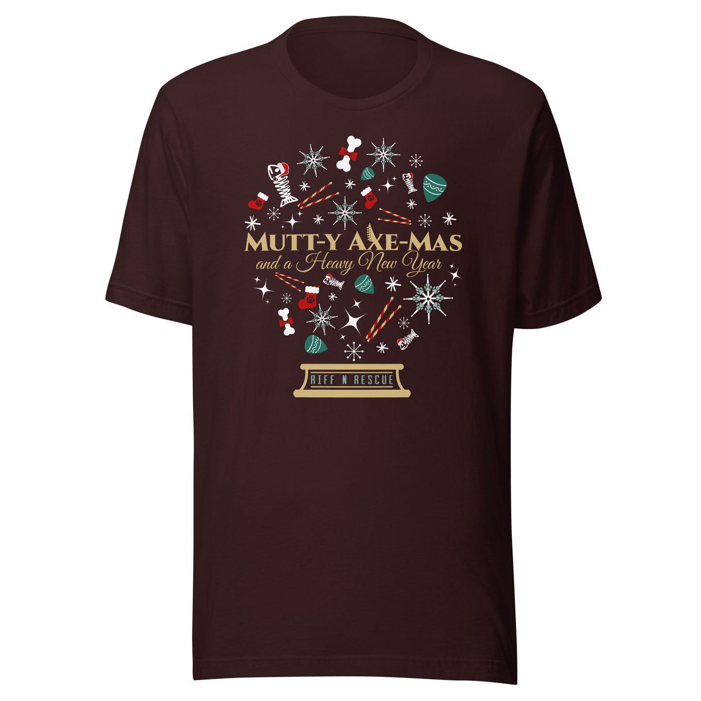 Xmas Snowglobe Unisex t-shirt